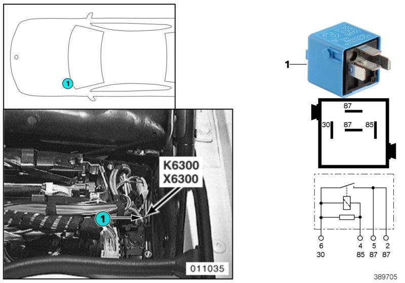 Relais DME K6300