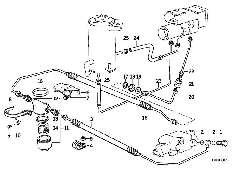 Hydraulische leidingen ASC+T