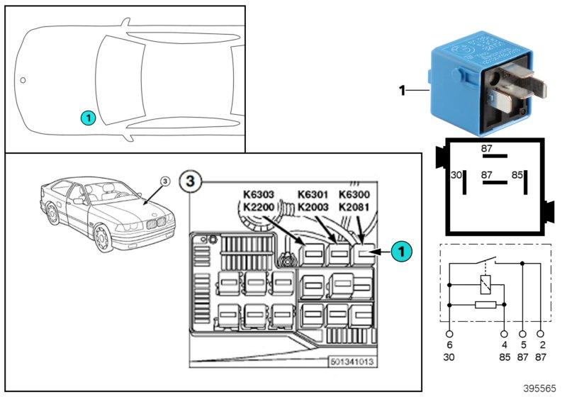 Relais DME K6300