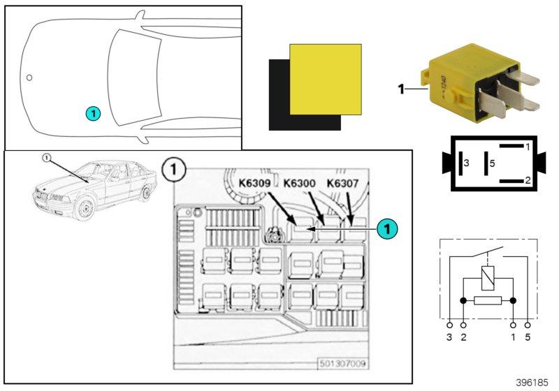 Relais lambdasonde K6309