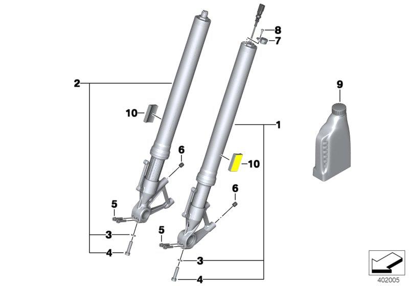 Telescoopvork, telelever