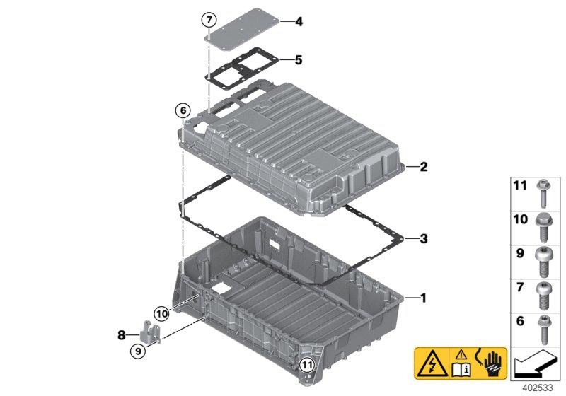 Huis hoogvoltage accueenheid