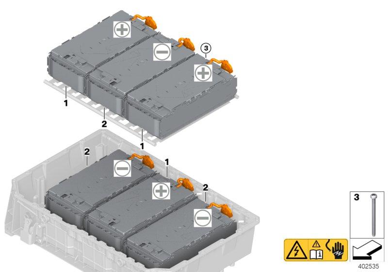 Module hoogvoltage-accueenheid