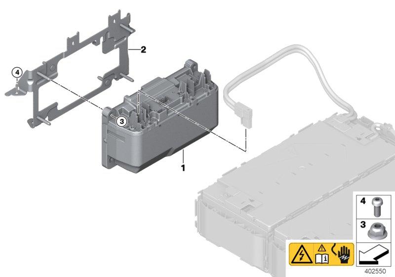 Veiligheidsbox hoogvoltage accueenheid