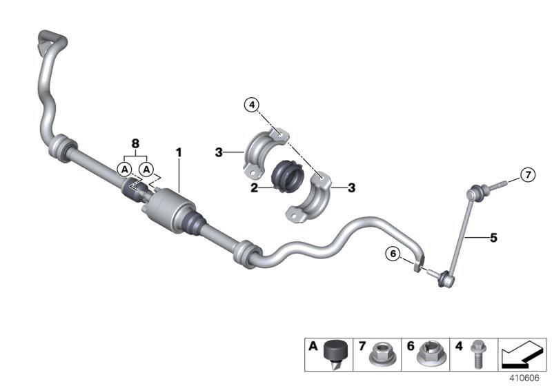 Stabilisator voor / Dynamic Drive