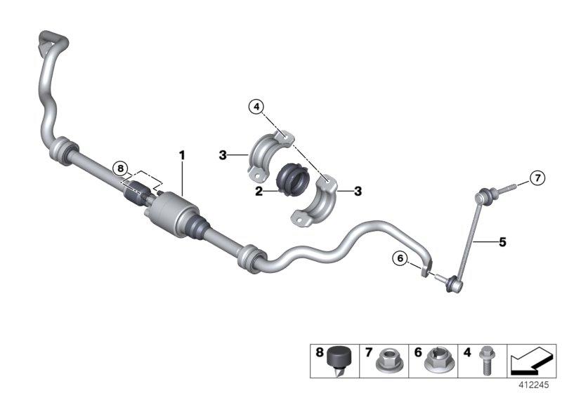 Stabilisator voor / Dynamic Drive