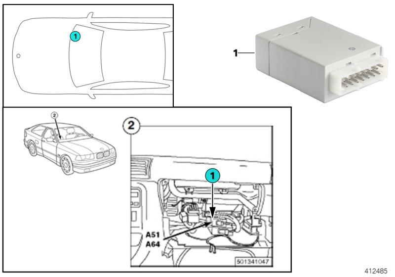 Relais wis-wasmodule A64