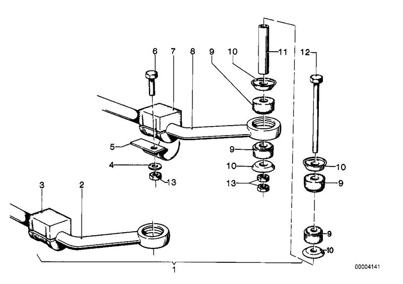 Stabilisator achter