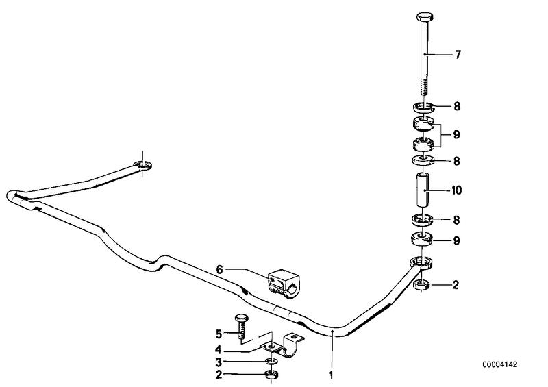 Stabilisator achter