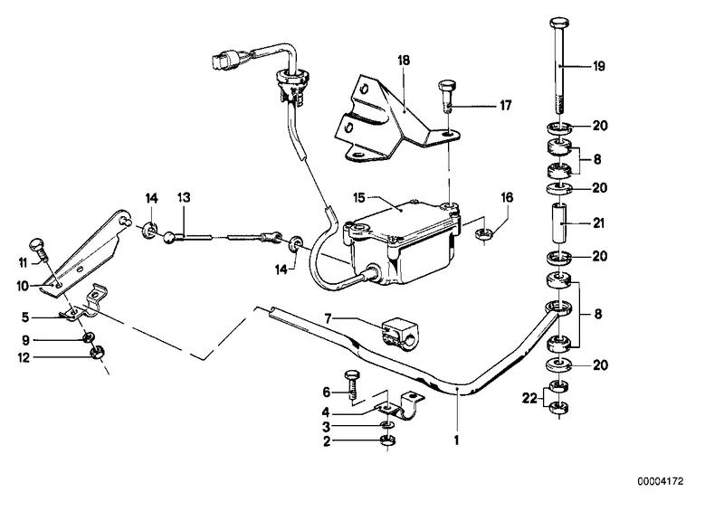 Niveauregelsystem / stabilisator achter