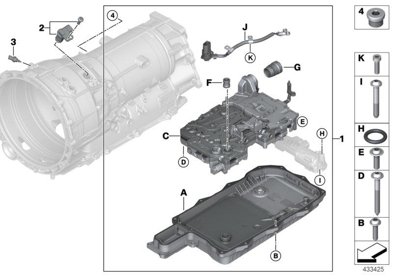 GA8P75HZ kabelboom oliepomp/sensor