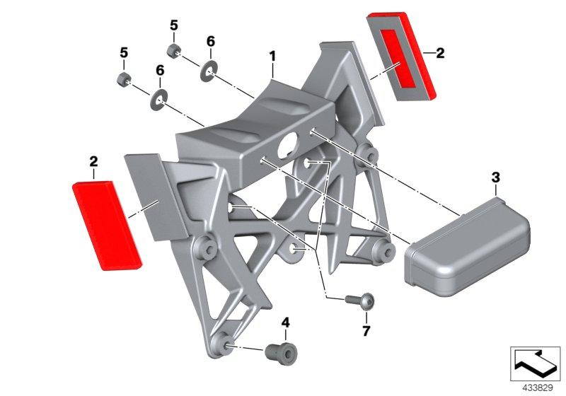 Kentekenplaatadapter US