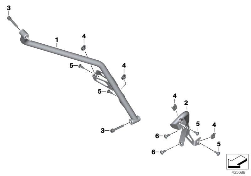 Motorspoiler aanbouwdelen