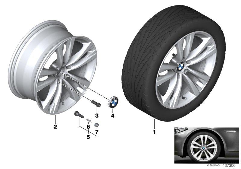 BMW LM-velg Styling 610 - 19''