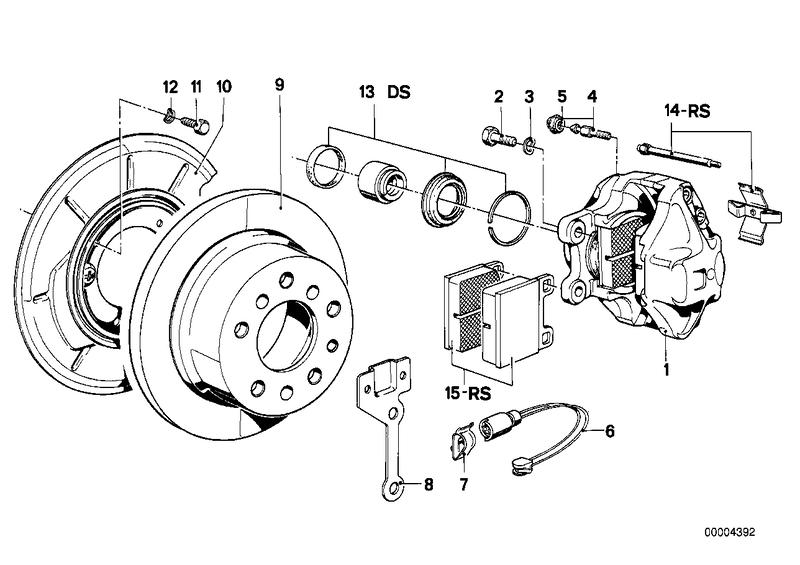 Remvoeringsensor achterrem