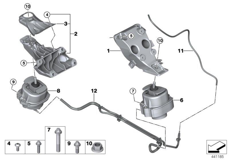 Motorophanging