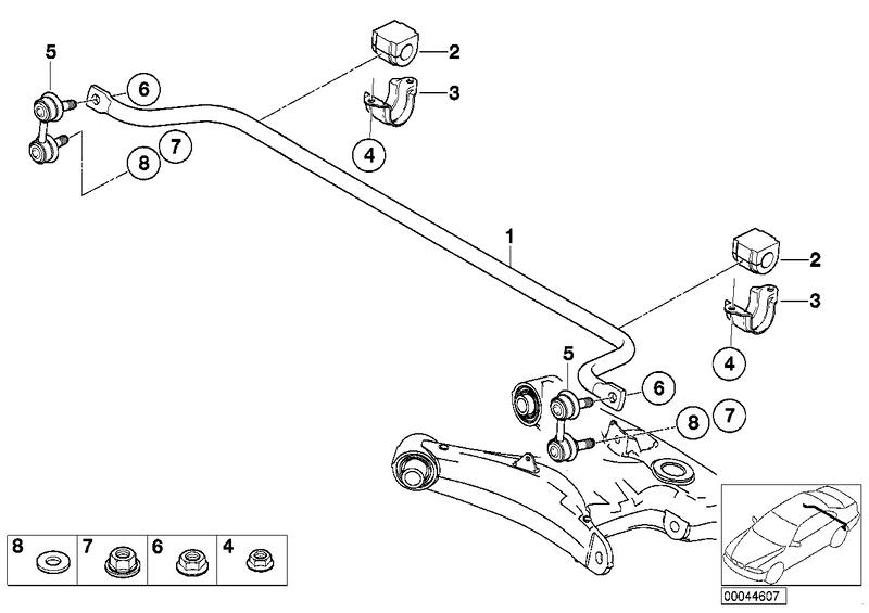 Stabilisator achter