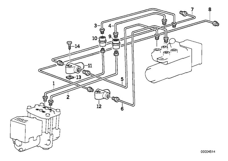 Remleidings voor ABS / ASC+T