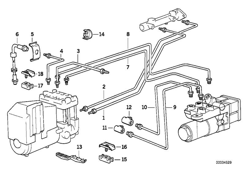 Remleidings voor ABS / ASC+T