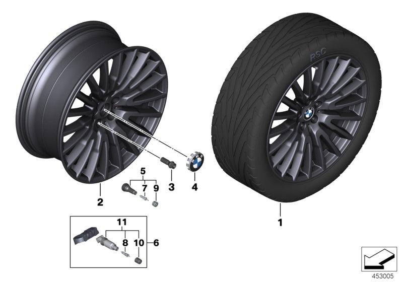 BMW LM-velg veelspaaks 629 - 21''