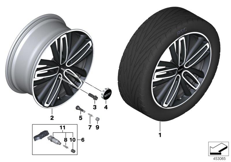 JCW LM wiel Radial Spoke 526 - 19"