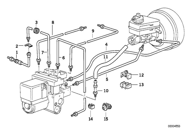 Remleidings voor ABS / ASC+T