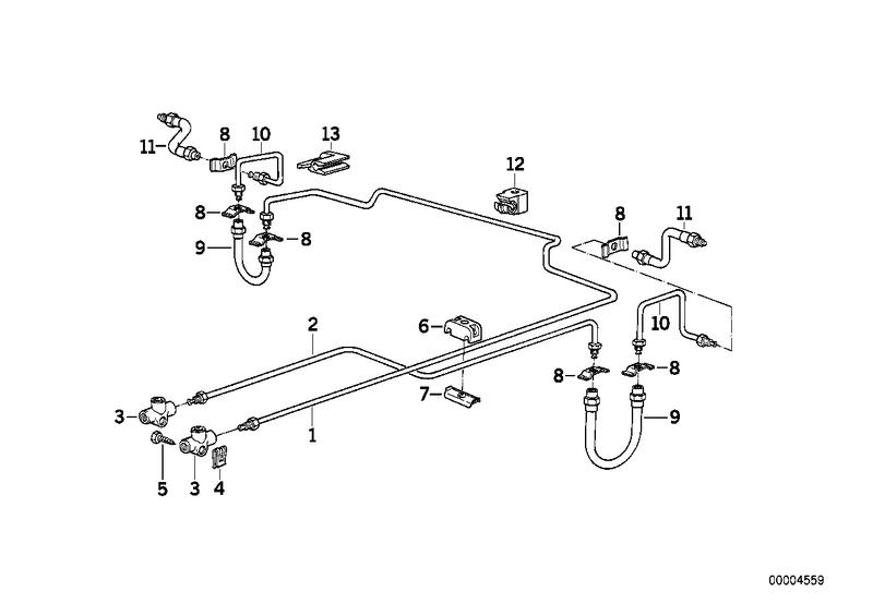 Remleidings achter ABS/ASC+T