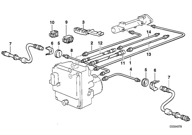 Remleidings voor ABS / ASC+T