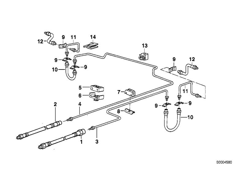 Remleidings achter ABS / ASC+T