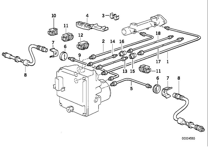 Remleidings voor ABS / ASC+T