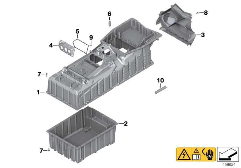 Huis hoogvolt accueenheid