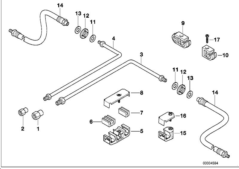 Remleidings achter ABS / ASC+T