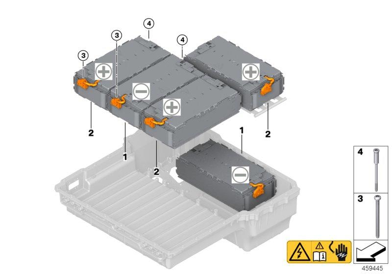 Module hoogvoltage-accueenheid