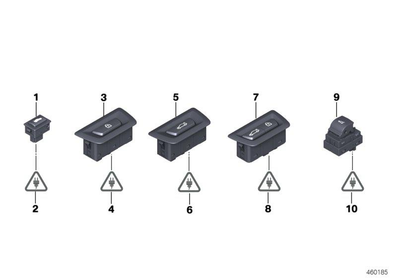 Schakelaar sluitsystemen