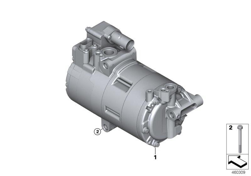 Elektrische aircocompressor