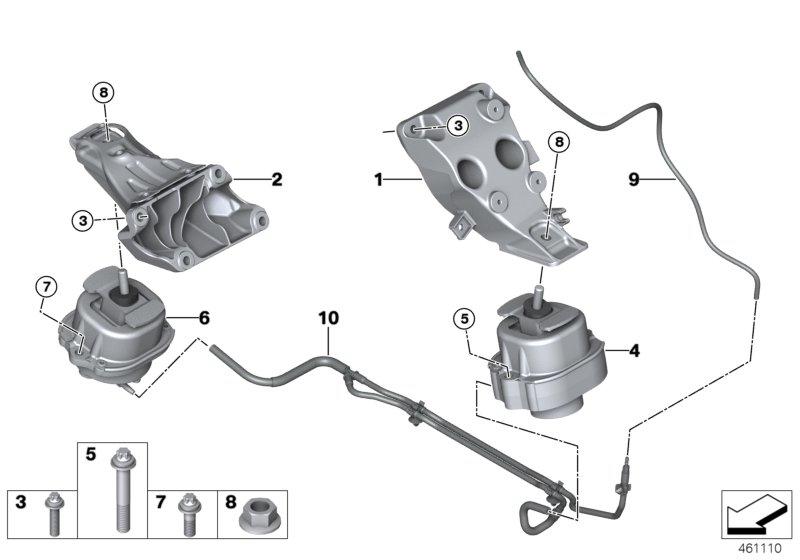 Motorophanging