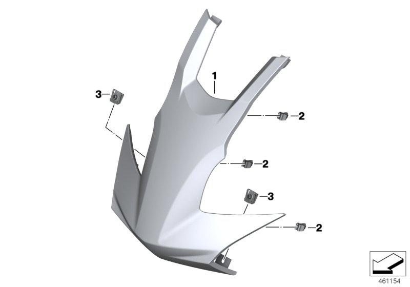 Frontbeplating middendeel