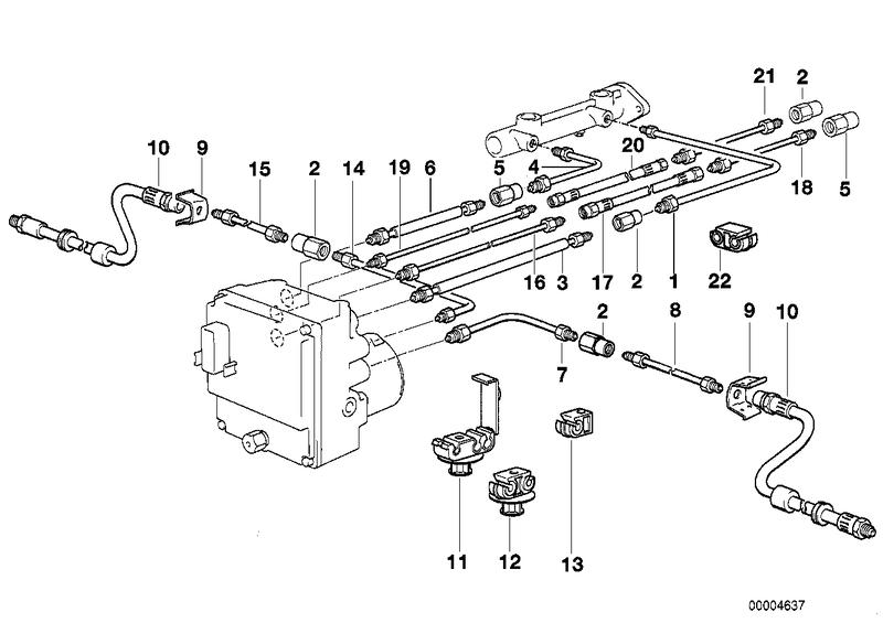 Remleidings voor ABS / ASC+T