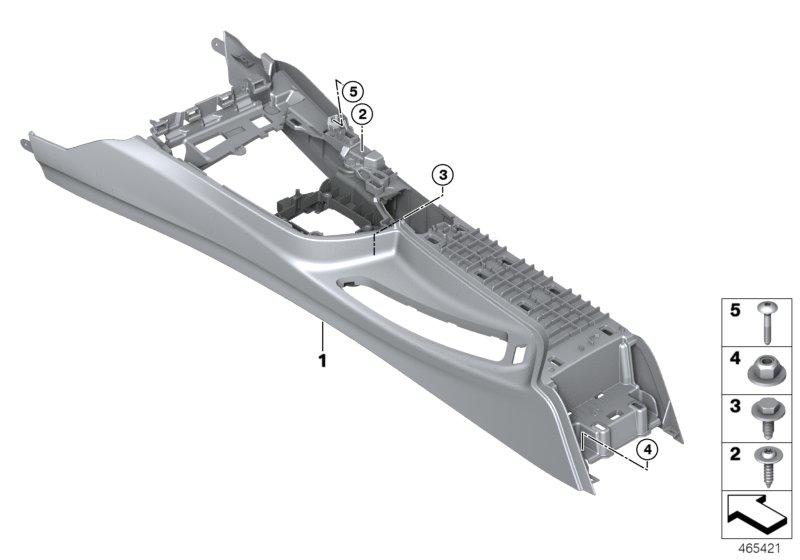 Houder middenconsole