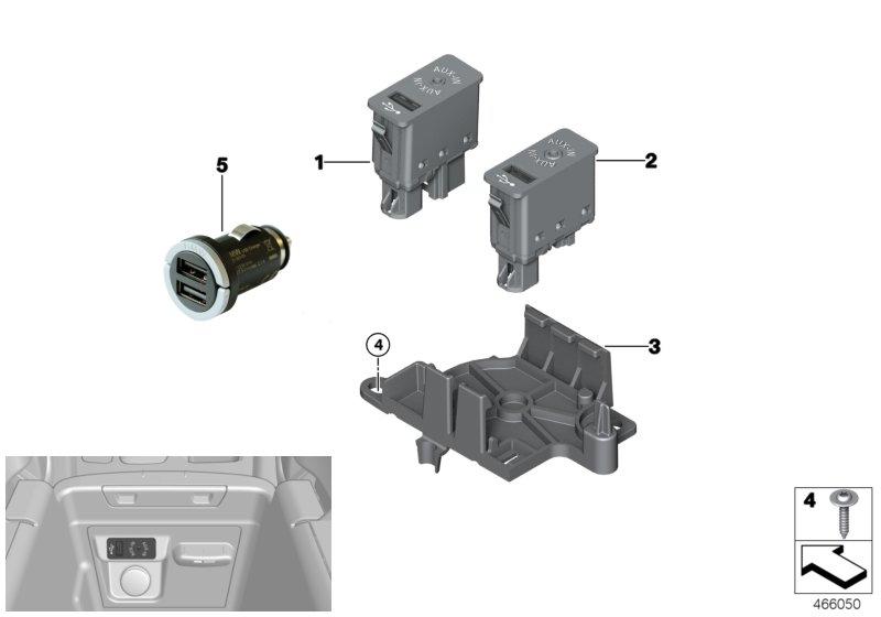 USB/AUX-in bus