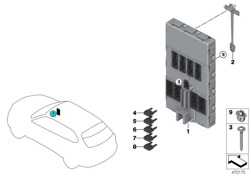 Regeleenheid Body Domain Controler BDC