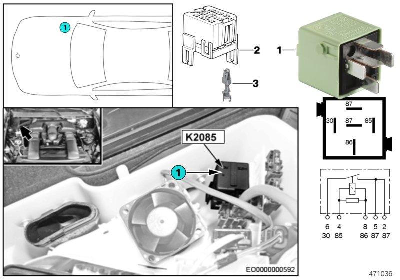 Relais SCR K2085