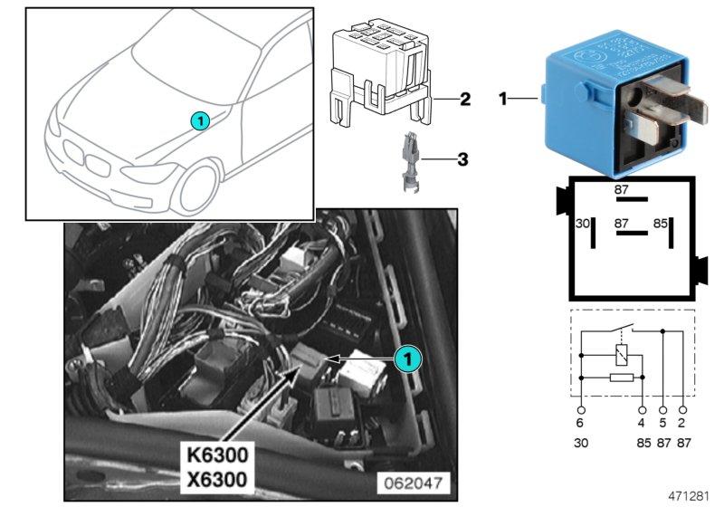 Relais DME-MS42 K6300