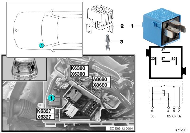 Relais DME K6300