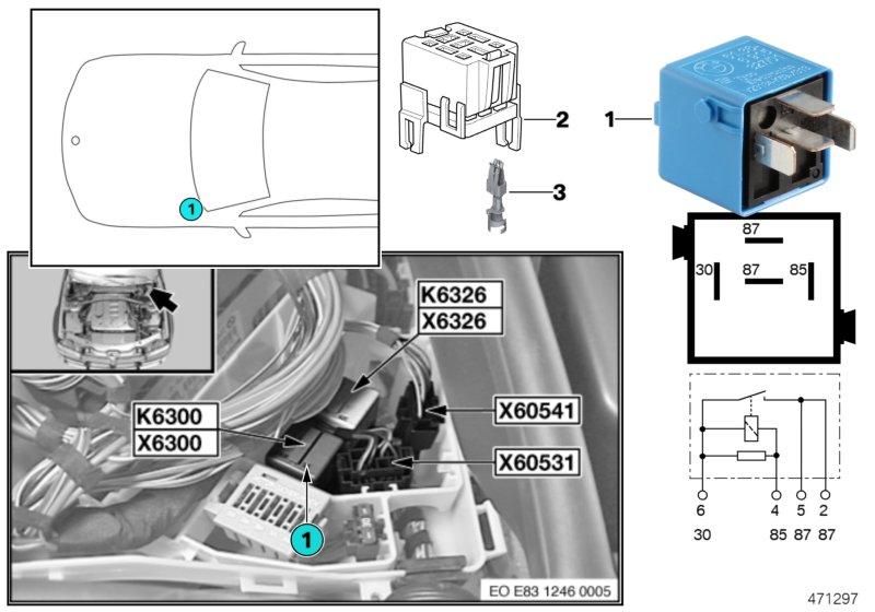 Relais DME K6300