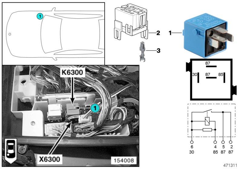 Relais DME K6300