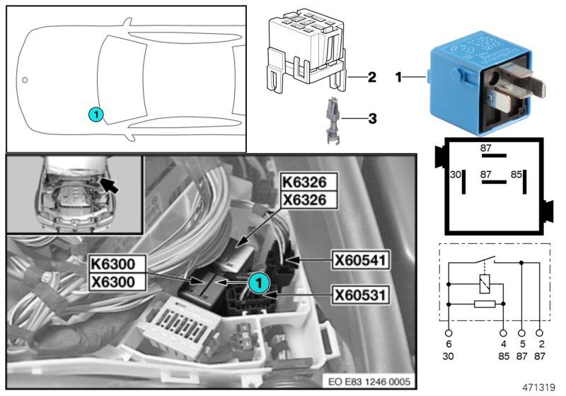 Relais DME K6300