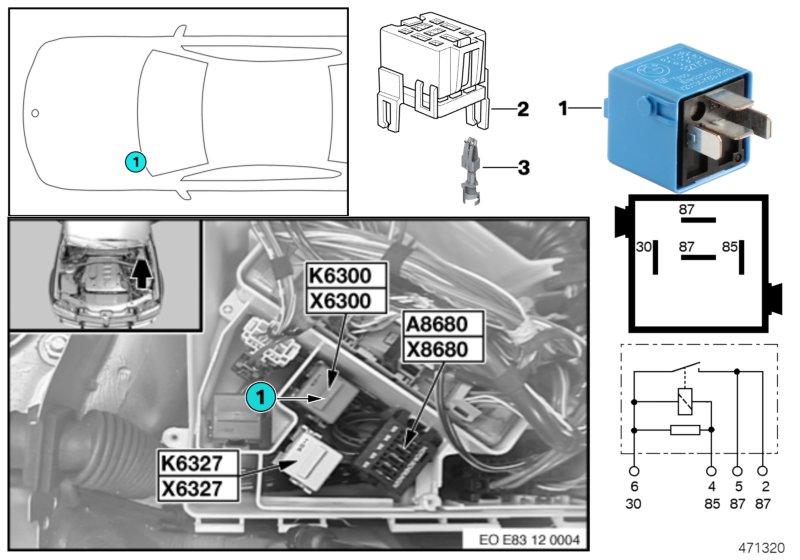 Relais DME K6300