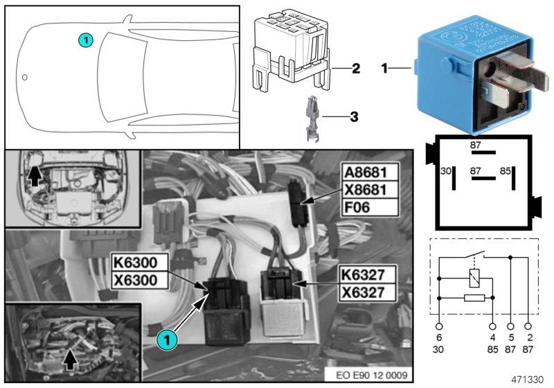 Relais DME K6300