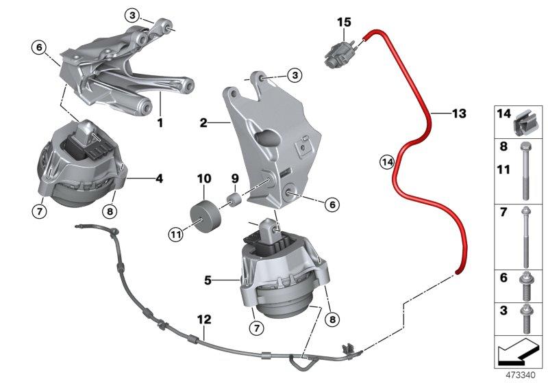 Motorophanging